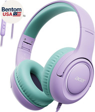 Kids Headphones - Over-Ear 85/94Db Volume Limiter, 3.5Mm Jack Foldable Stereo So