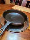 Immaculately Restored Vintage #8 BSR 1950's Red Mountain Cast Iron Skillet