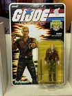 SUPER 7 REACTION+ Plus GI JOE DUKE TIGER FORCE O-RING Target (Damaged Card)