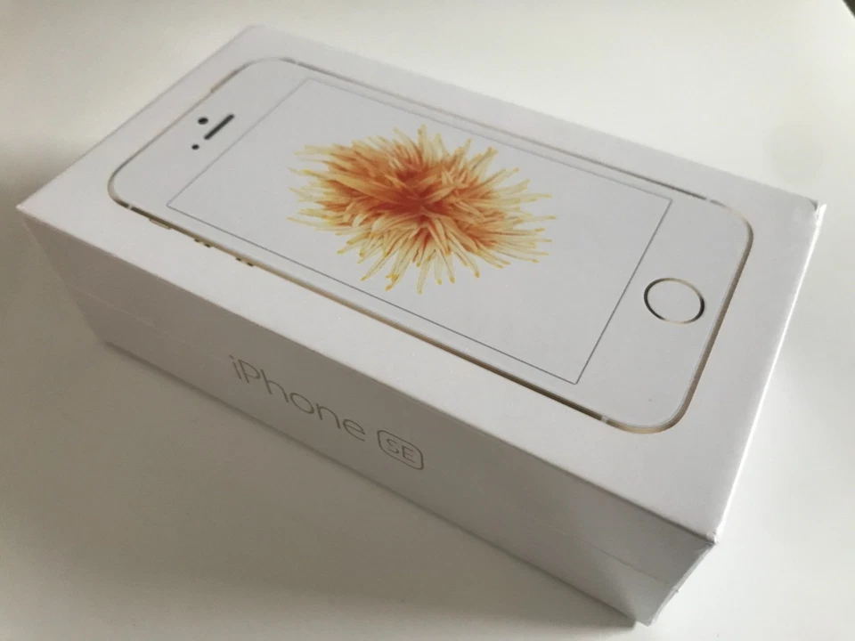 Apple iPhone SE 1ère génération 2016 Or 128 Go - neuf sous cellophane intact - Photo 1/4
