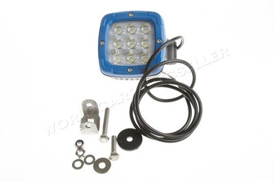 LED Work Lamp Light Alluminium 9 Diodes 6000K IP68 IK 2800lm LEFT=RIGHT