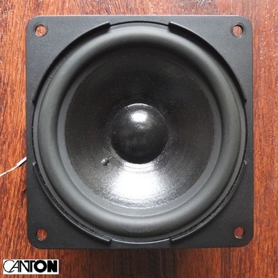 vintage CANTON 110mm (4¼'') mid/bass woofer from Plus S speakers c.1987 excellent