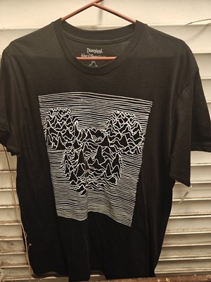 NWT Rare Disney Joy Division Unknown Pleasures Mickey Mouse T-Shirt Size L