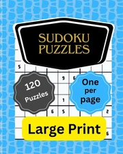 Sudoku Puzzles for Adults Large Print Easy to Hard 120-puzzles