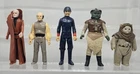 Vintage 1977 - 1983 Kenner STAR WARS : Lot of (5) Action Figures