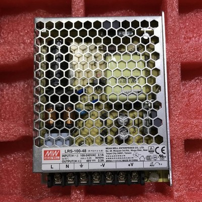 1PS For MEAN WELL LRS-100-48 Switching Power Supply New Free Shipping
