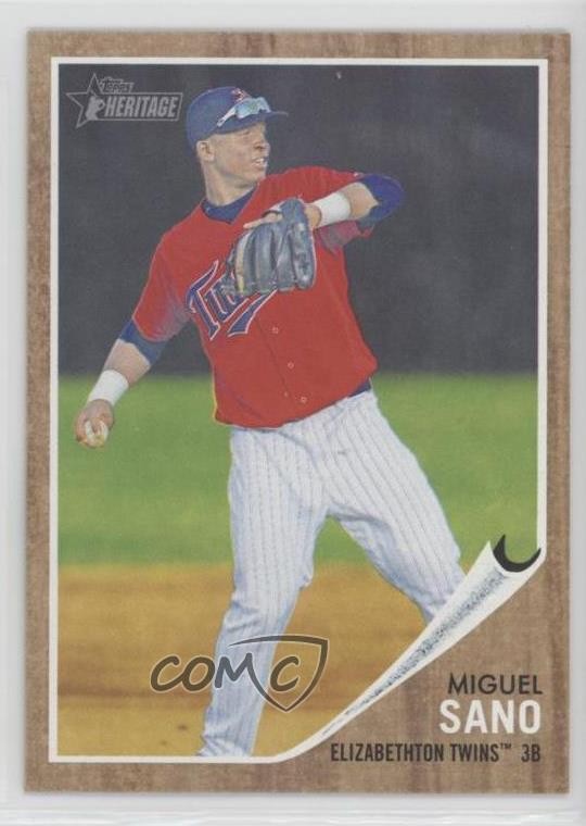 2011 Topps Heritage Minor League Edition Miguel Sano #64 00jz