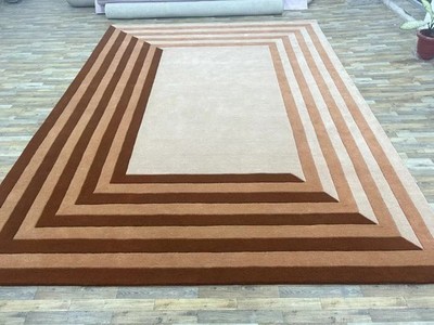 Hand Med Carpet Multicolor Hand-Tufted ABM Rugs Collection Area rugs | 100% Wool