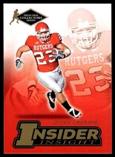 Brian Leonard 2007 Press Pass SE Insider Insight Collectors Series #II14 29454