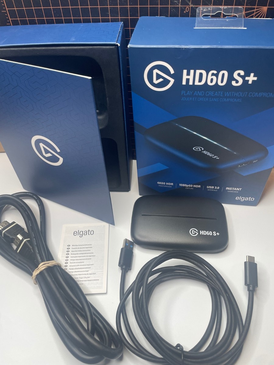 Elgato HD60 S+ ビデオキャプチャー Amazon.com: Elgato HD60 S+, External Capture Card, Stream