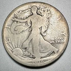 1916  WALKING LIBERTY HALF DOLLAR  BETTER DATE  #1610