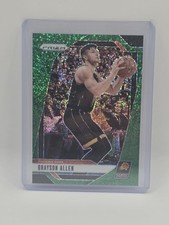 Grayson Allen - 2024-25 Panini Prizm Green Sparle Prizm /8 # 72