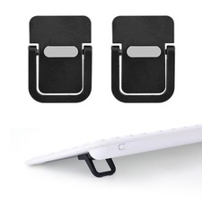 2pcs Mini Portable Laptop Stand, Zinc Alloy Foldable Laptop Keyboard Riser Se...