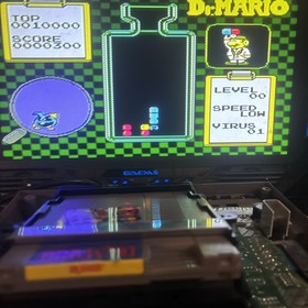 NES Dr. Mario CIB Complete FRENCH CANADIAN VERSION w/ Poster Tested