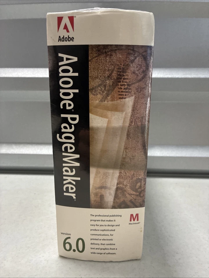 Adobe PageMaker 6.0 For Apple Macintosh And Power Macintosh Deluxe CD-ROM Sealed - Image 4 of 4