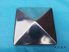 70mm x 70mm(2,8")SQUARE STAINLESS STEEL PYRAMID POST CAP FENCE/RAILING/NEWEL TOP