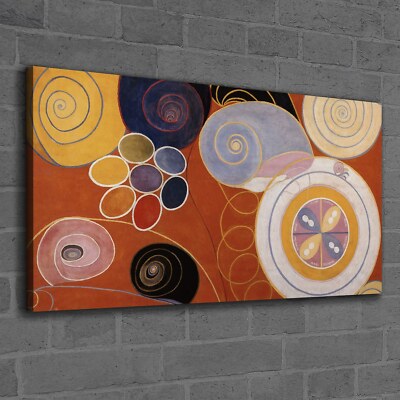 Canvas Wandbild Leinwand Bilder 120x60 Sie Zehn Mainstay IV Hilma af Klint