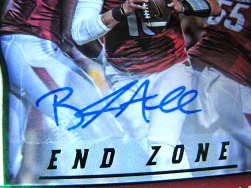 2016 Score Brandon Allen Rookie Green Border Autogramm 6/6 - Bild 2 von 4