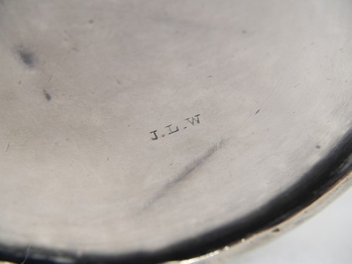 AMERICAN COIN SILVER CUP John L. Westervelt Newburgh New York Cup Mug - Picture 8 of 12