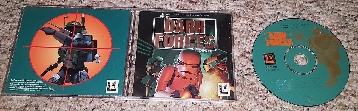 Star Wars Dark Forces PC/Computer Video Game/Software Lucas Art