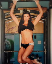 JACKIE HAAS AKA MISS JACKIE signed 8x10 WWE TNA ECW LOT 11