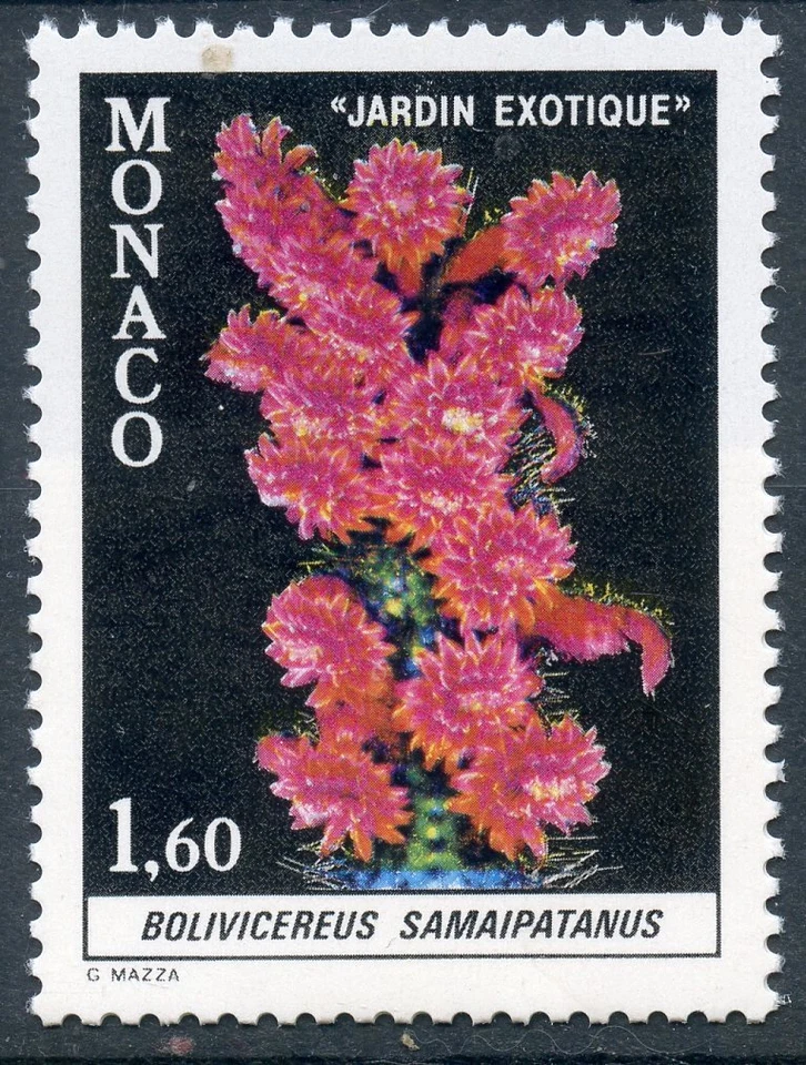 STAMP / TIMBRE DE MONACO N° 1307 ** FLORE / PLANTES DU JARDIN EXOTIQUE - Photo 1/1