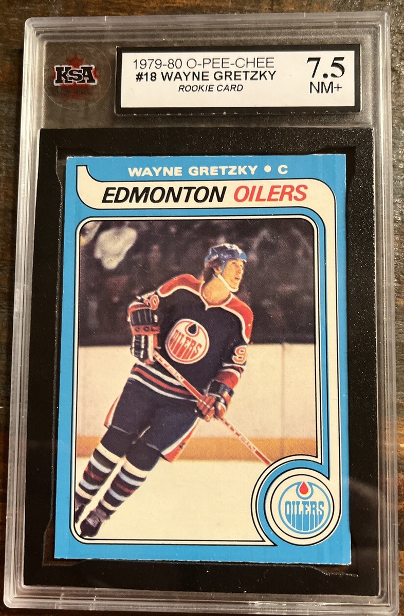 1979-80 OPC OPEECHEE #18 WAYNE GRETZKY RC HOF KSA 7.5 EDMONTON