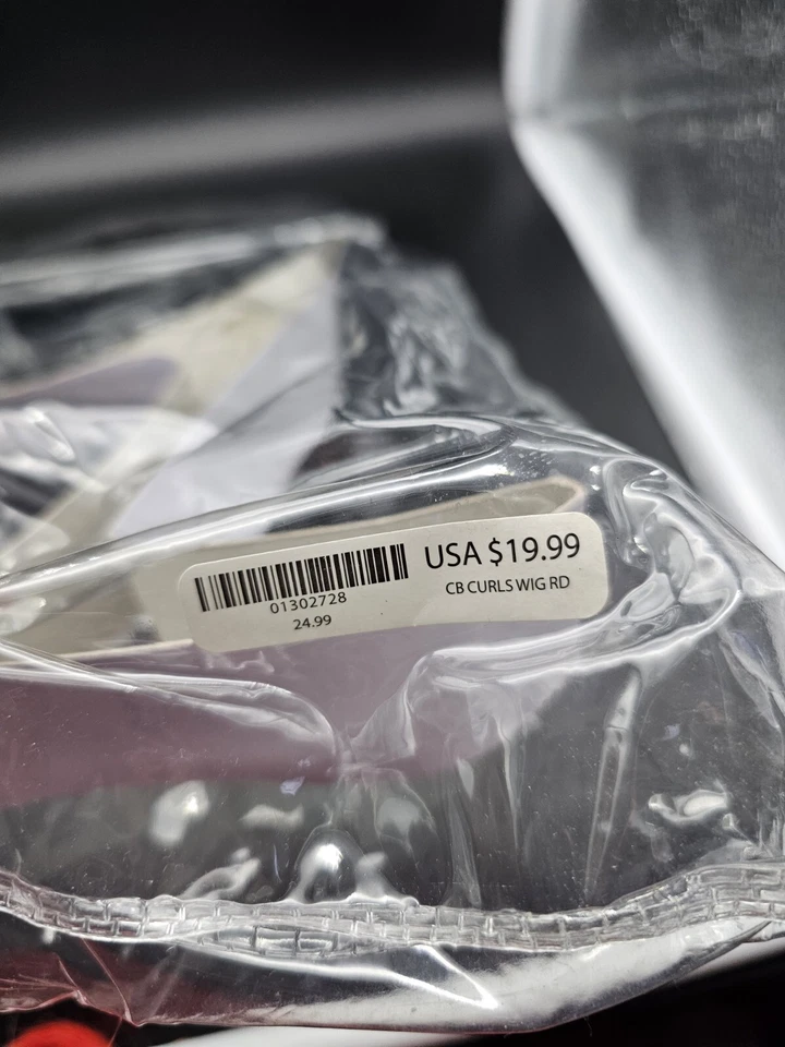 PELUCA PELO ROJO LARGO MARCA SPIRIT HALLOWEEN DISFRAZ TALLA ÚNICA Foto 2 de 4