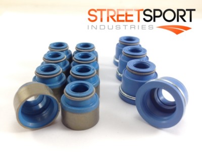Valve Seals fits Nissan KA24E 12V Xterra 240SX Pathfinder FKM- Set of 12 NEW