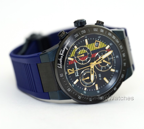 Salvatore Ferragamo Columbia F-80 Cronografo sfdl 004 Limited Edition  Orologio da uomo | eBay