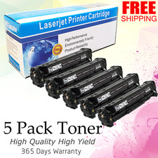 5 PK 131 Black Toner SET For Canon 131 ImageCLASS MF8280Cw LBP7110Cw MF624Cw