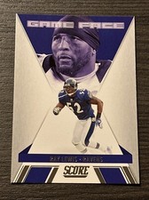 2021 Panini Score Football Ray Lewis Game Face Insert #GF6 Baltimore Ravens HOF