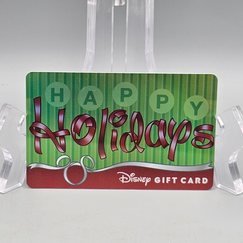 Disney Gift Card No Value Christmas and Holiday Season - Choose Your Design - Picture 5 of 23