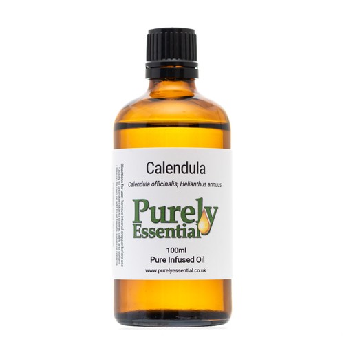 Calendula Oil Infused 50ml 100ml 500ml 100 Pure & Natural, Purely