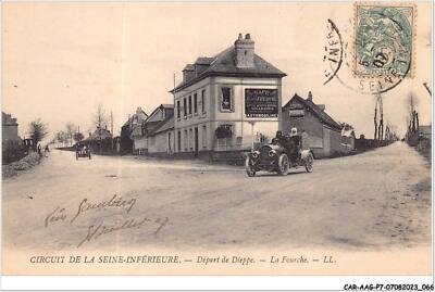 CAR-AAGP7-76-0604 - CIRCUIT DE LA SEINE-INFERIEURE - Departure from Dieppe - La Fou