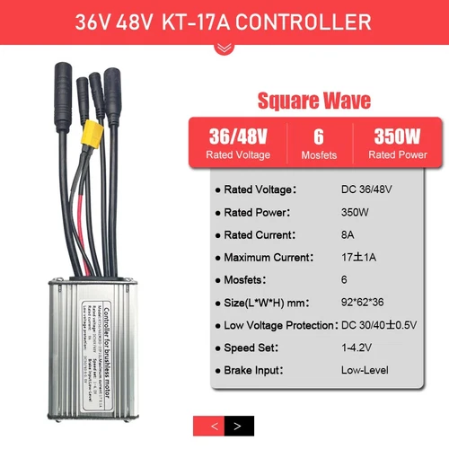 36V 250W 350W 48V 500W 750W 1000W 1500W Wasserdicht Brushless E-Bike Controller - Bild 32 von 45