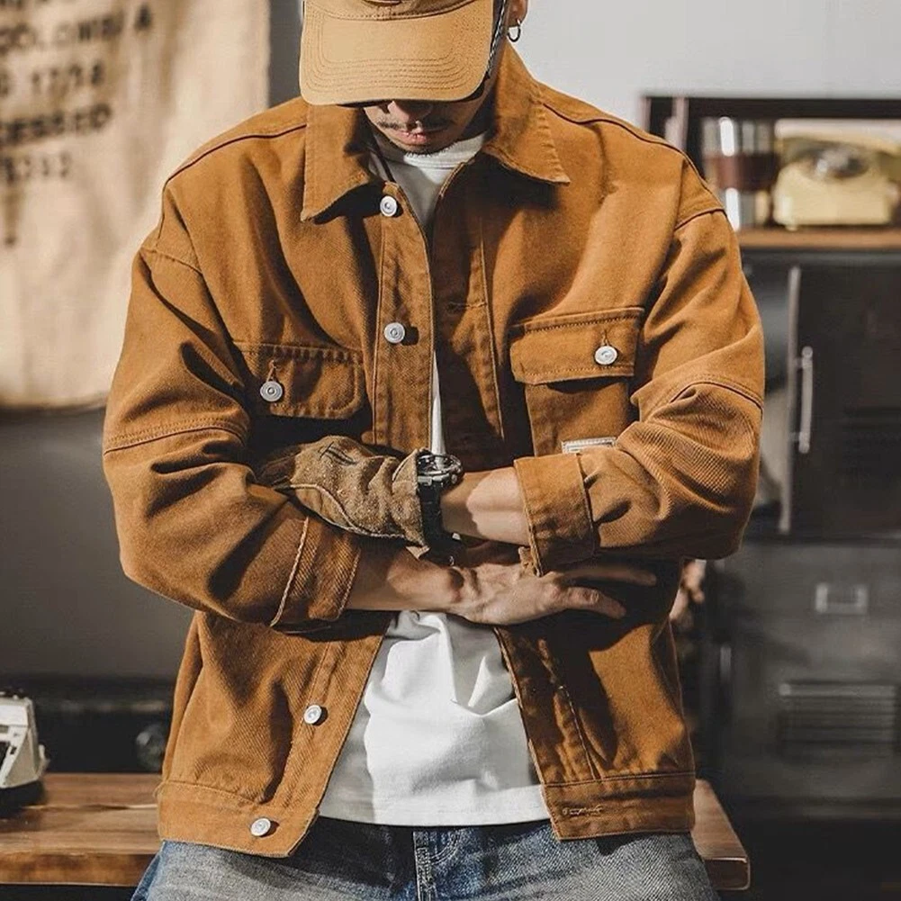 Brown cheap outdoor jacket