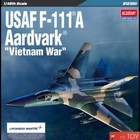 Academy 1/48 Usaf F-111 A Aardvark "Vietnam War" Bomber Plastic model kit #12360