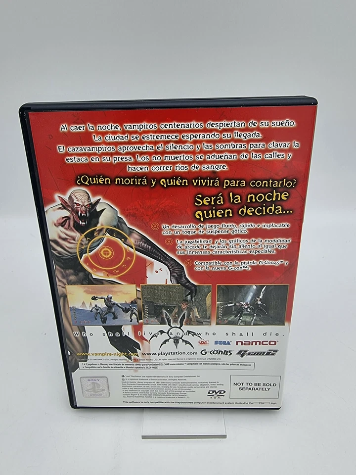VAMPIRE NIGHT PLAYSTATION 2 PAL USED - Imagen 2 de 4