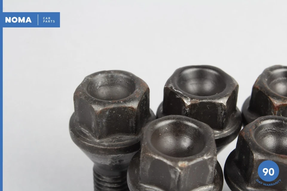 08-10 Juego de 5 pernos de llanta de rueda BMW 535i E60 E85 E86 E87 E46 E39 6781150 OEM Foto 3 de 4