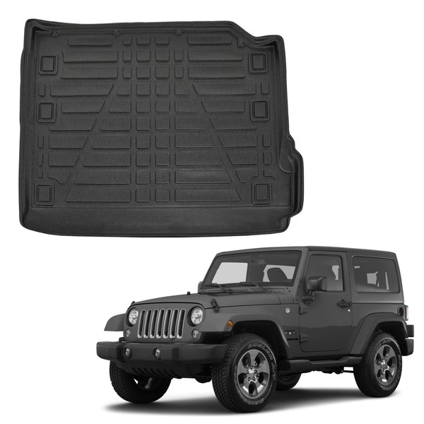 Kofferraumwanne Laderaumwanne FüR Jeep Wrangler Ab 2018 Antirutsch-image