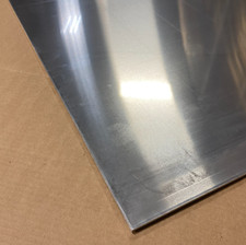 12" x 36" Aluminum Plate 3/16" Sheet, Mill Finish .188"