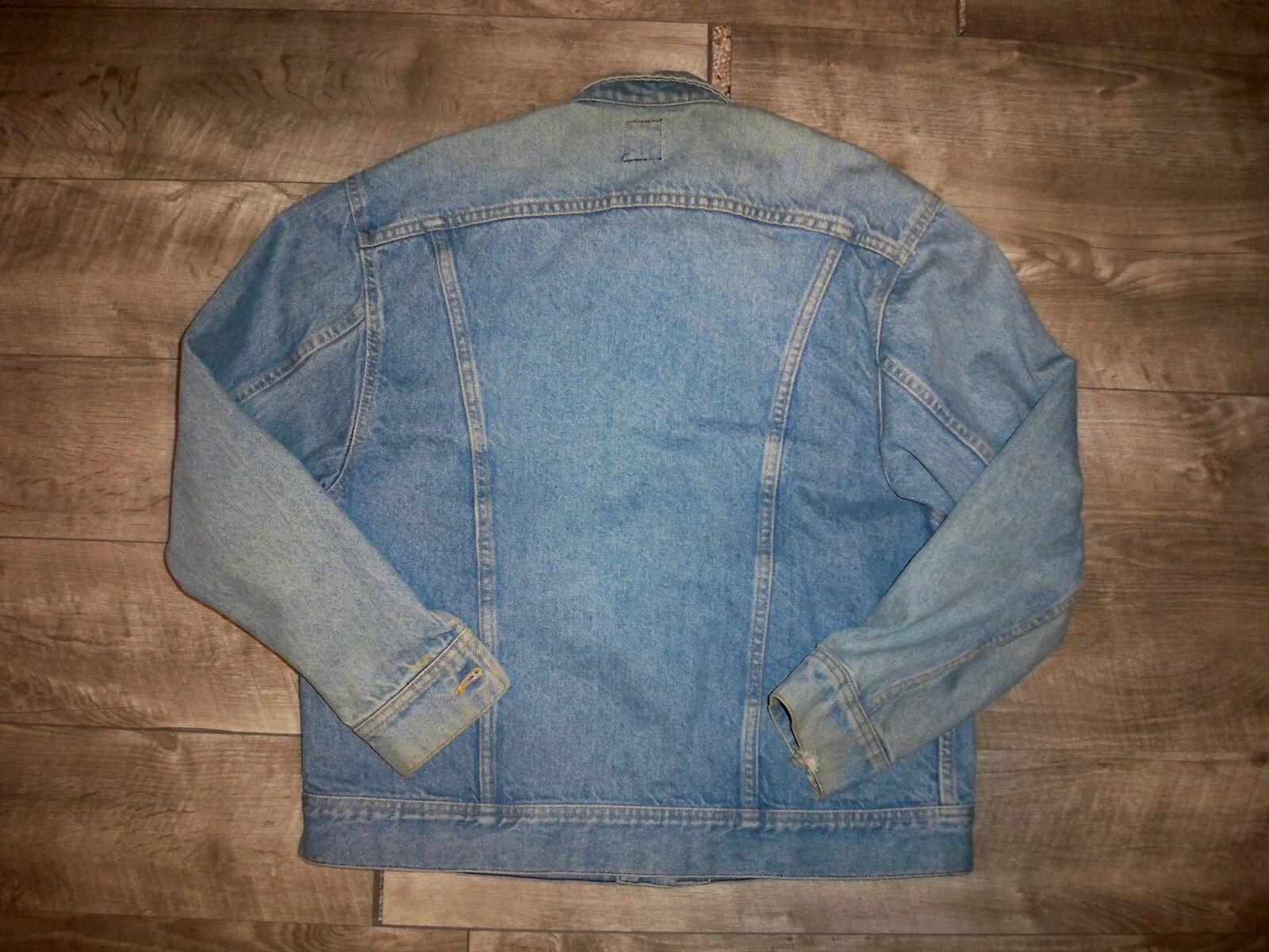 lee riders denim trucker chore work 90s vtg jacket