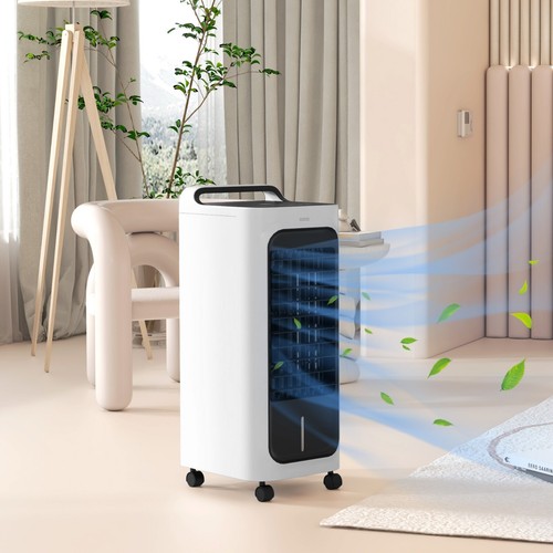 HOMCOM 26" Evaporative Air Cooler with Ice Packs, 3-In-1 Ice Cooling Fan,... - Picture 4 of 10