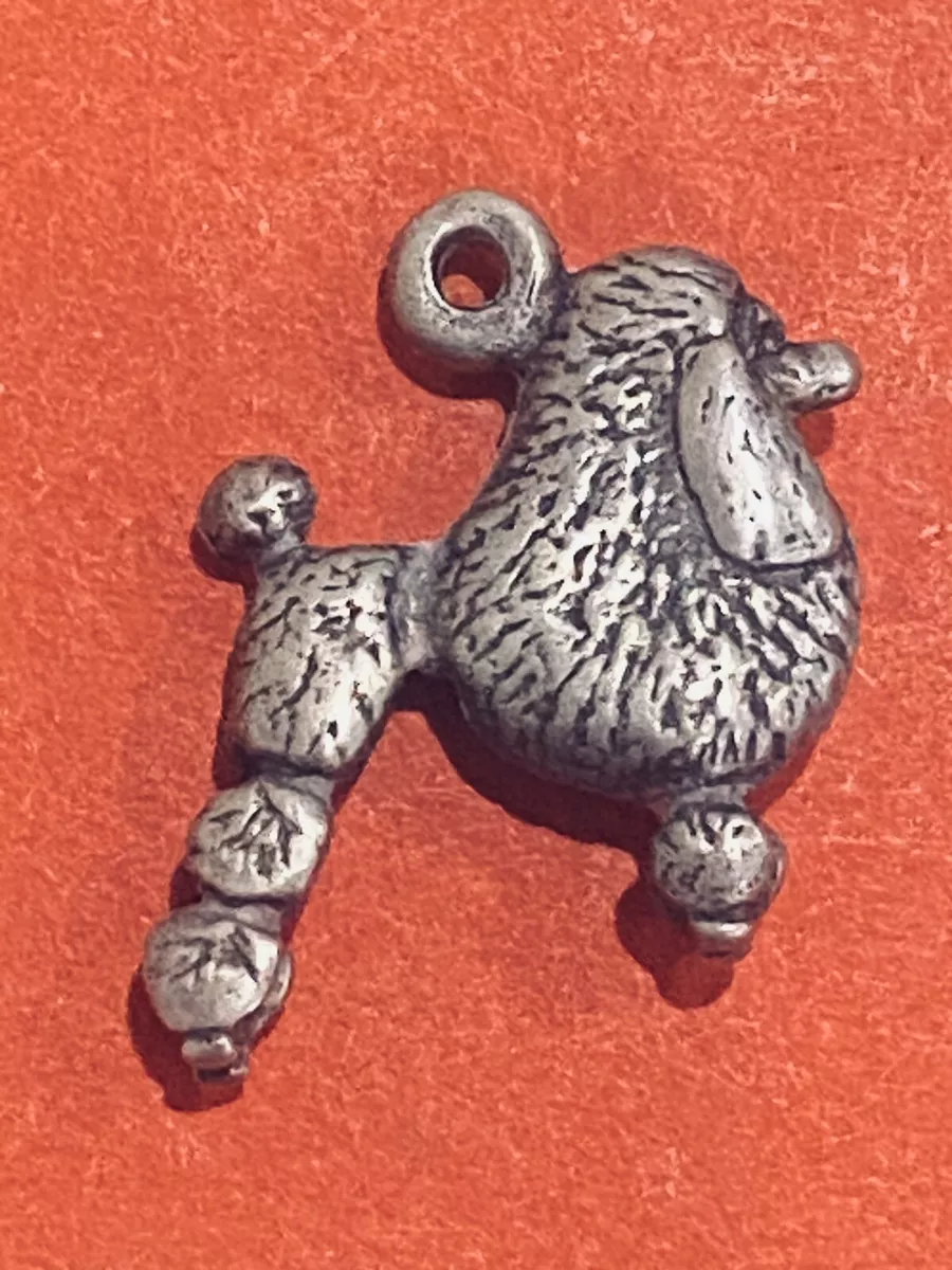 James Avery Retired Vintage Silver Poodle Charm