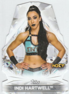 2021 TOPPS WWE WOMEN'S DIVISION DIAMOND DIE-CUT #DC-14 INDI HARTWELL
