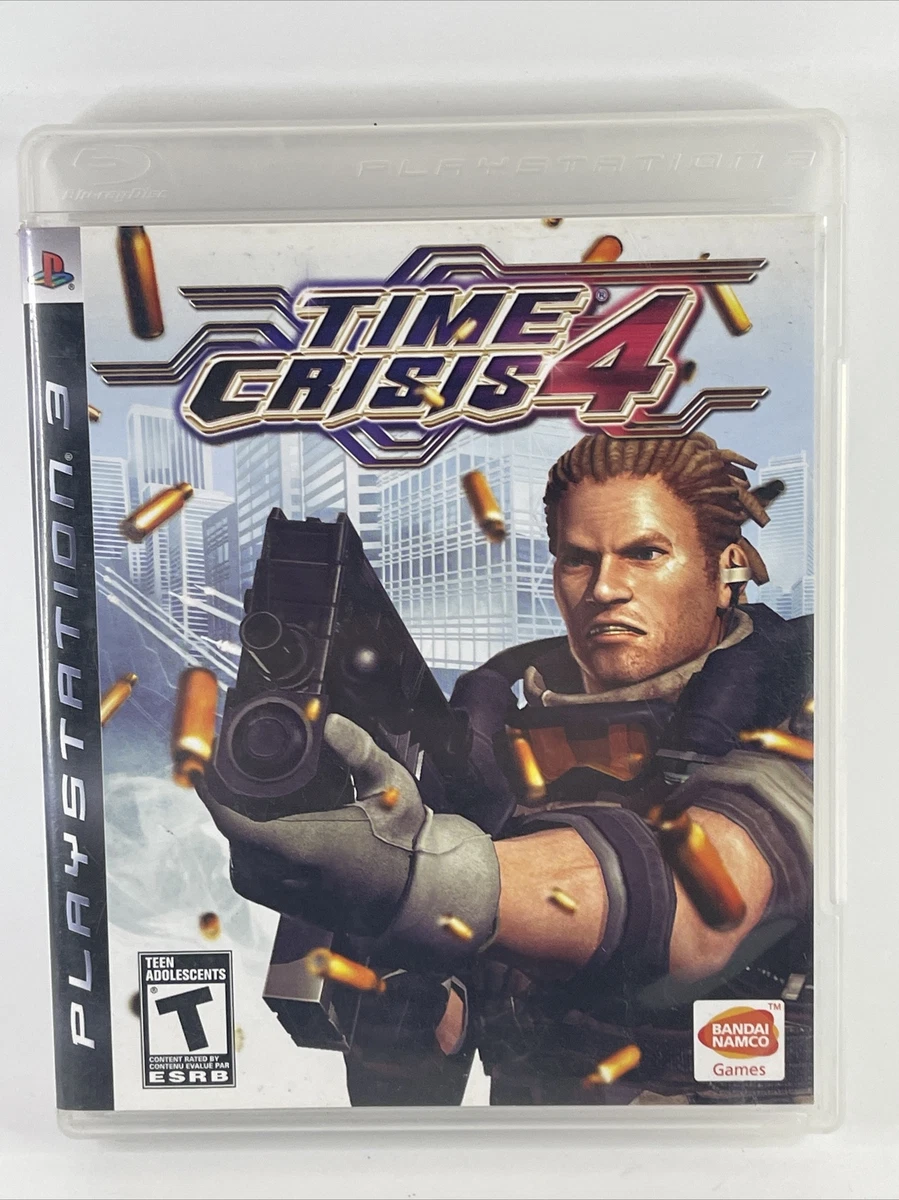 Jeu Time Crisis 4 Sur PS3 - Version Française Complète, En Très Bon état, Pour Pistolet Lightgun