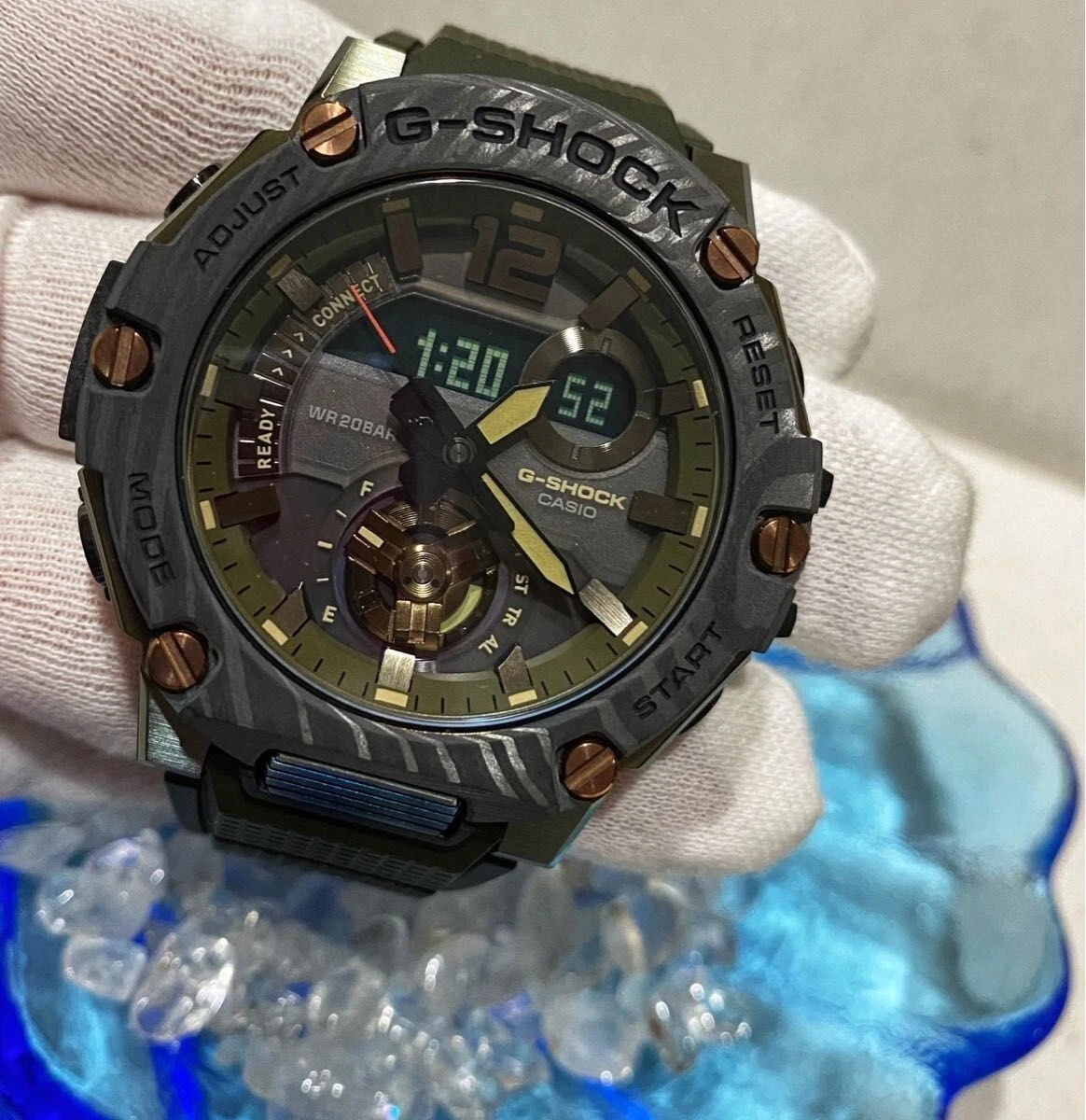CASIO G-SHOCK G-STEEL GST-B300XB-1A3JF Solar Men's Watch Bluetooth in Box