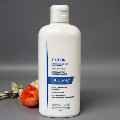 400ml  Ducray Elution Gentle Balancing Shampoo 400ml / 13.oz Exp 05/2028