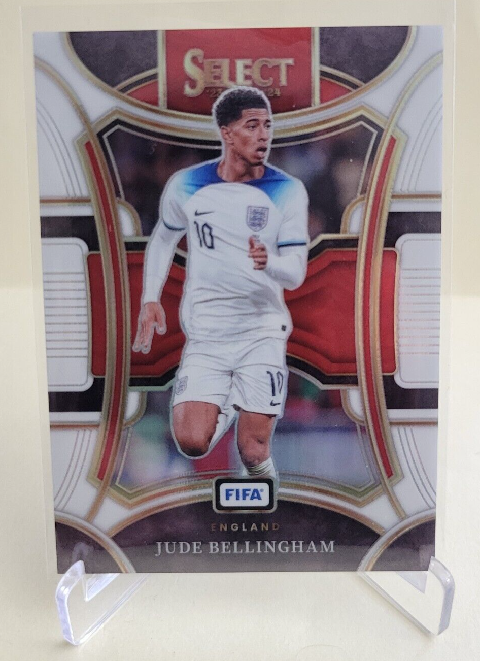 2023-24 SELECT FIFA JUDE BELLINGHAM WHITE PRIZM MEZZANINE 177 Ser #15/20 ENGLAND
